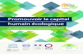 Promouvoir le capital humain écologique...Encadré 2 Messages tirés des dialogues politiques de la COP 21 sur la promotion du capital humain écologique Encadré 3 Le développement