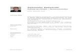 Aleksander Radwanski · 2019. 12. 11. · Commerce, SAP RFC JCo2/JCo3, JIRA, Jenkins, Maven Aleksander Radwanski Seite !5 /!21. 02/2017 – 06/2017 Maschinenbau, Bielefeld, Deutschland