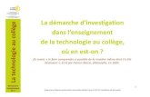 La démarche d’investigation dans l’enseignement La ... · 3 - DEMARCHE INVESTIGATION VERSAILLES Author: DPETRELLA Created Date: 4/6/2011 8:48:10 PM ...