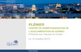 Présentation PowerPoint 4 - Ville de Québec...2015/10/16  · 2. Réduire les émissions de gaz à effet de serre (GES) 3. Recycler la matière organique issue de la digestion anaérobie