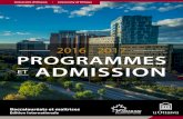 2016 - 2017 PROGRAMMES ET ADMISSION · 2016 - 2017 Baccalauréats et maîtrises Édition internationale Université d’Ottawa | University of Ottawa ADMISSION. Colline du Parlement