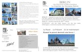 Un livre d’histoire à ciel ouvert ! BERLIN · POTSDAM: ville des Palais Royaux, une des plus belles d’Allemagne, un domaine de jardins entre châteaux et lacs ! Le Passé - Le