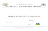 RWANDA RECONCILIATION · PDF file republic of rwanda national unity and reconciliation commission rwanda reconciliation barometer october 2010 undp - dfid p.o box 174, kigali – rwanda