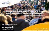 Les habitants d’Auvergne Rhône Alpes préoccupés par la ... · Aménagement du territoire et mobilité 9 Titre de la présentation Date de la présentation • Favoriser la mobilité