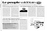 rUnion Valdôtaine s'engage à www ...€¦ · 24 NOVEMBRE 2005· 0,40 euros· Poste Italiane S.p.A. -Spedizione in A.P. D.L. 353/2003 « ... Le Sénat vient d'approuver le texte