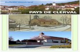 PAYS DE CLERVAL · Pour la commune nouvelle de Pays-de-Clerval, le compte administra˙f 2018 fait apparaitre un excédent de fonc˙onnement de plus de 600.000€ qui, ajouté aux