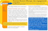 Page 1 Femmes Rromni d'Europe, des engagements ECHOS ...d'une femme rom (tsigane) » par Delphine Kéravec et Magali Robergeau, suivie d'une discussion en présence de la sociologue