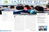 LA LETTRE BLEUE - Hauts-de-Seine · 2019. 10. 15. · 2 100 € mobilisés par an et par collégien par le Département. En 2019, près de 156 M€ sont consacrés aux collèges publics