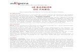 LE BARBIER DE PARIS - Ad'Operaadopera.ch/wp-content/uploads/Barbier-dossier-de-vente-2015d.pdf · En 2007, Ad'Opera fête les 70 ans de la Loterie Romande à Ouchy dans La Barcarolle