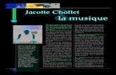 Jacotte Chollet la musique m NOUVELLE CONSCIENCE · déclenchée. J’ai vécu une période de trans-formation intense qui a duré 4 ou 5 ans, jusqu’à ce qu’un jour une petite