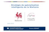 Stratégiede spécialisation intelligentede la Wallonieeconomie.wallonie.be/sites/default/files/Présentation S3... · 2019. 2. 4. · Plate-forme Bigdata INFOPOLE CLUSTER TIC Mobilité