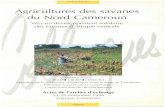 .du Nord-Cameroun - Ciradagritrop.cirad.fr/465025/1/ID465025.pdf · types d'habitations, diversité liée aux contrastes culturels et climatiques (de 700 à 1 200 mm de pluie Agricultures