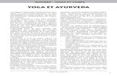 YOGA ET AYURVEDA...Upaniṅad (Les Upanishad. Texte et traduction sous la direction de Louis Renou, IX), Pa-ris : Adrien-Maisonneuve, 1948. les formes à son gré, Il se tient… »