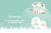 Sonergia - Internet DREAL PACA€¦ · 8 Sonergia a obtenu son statut de tiers délégataire en quatrième période du dispositif par l’octroi d’une délégation partielle d’un