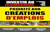 INVESTIR AU GRANDS CHANTIERS ... - Investir au Cameroun · péenne d’investissement (BEI), de la Banque africaine de développe-ment (BAD) et de la Banque de dé-veloppement des