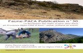 Faune-PACA Publication n°30files.biolovision.net/ · 50000 individus en 2010, dont 9200 dans les Alpes françaises (Corti, 2012). Sauvé de l’extinction, le Bouquetin des Alpes