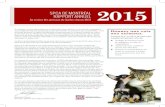 SPCA DE MONTRÉAL RAPPORT ANNUEL 2015...en partie pourquoi la région de Montréal se retrouve avec un si grand nombre de chiens et de chats pris en charge par des refuges et des organismes