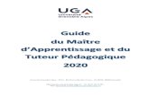Université Grenoble Alpes - DFCA - Bât Pierre Mendès ... · Après avoir défini et validé avec le tuteur pédagogique les missions en lien avec les objectifs académiques formalisés