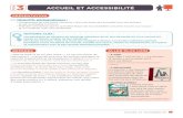 Fiche ACCUEIL ET ACCESSIBILITÉ - PlayBaceliseuse.playbac.fr/web/upload/magazine/magazine_457/pdf/Fiche3... · 2) Pour les handicaps sensoriels : Dans la cour d’école et les couloirs,