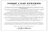 YUSUF / CAT STEVENS€¦ · yusuf / cat stevens les 28 et 29 juin 2020. lympia lympia . created date: 5/10/2019 6:11:54 pm