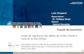 Projet de régulation des débits de l’Orbe-Thielle à l’aval ...€¦ · Orbe, 2 mai 2014 AG ARPEA, 2 mai 2014 Travail de Bachelor. Situation géographique 2 Chopard Loïc Introduction