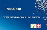 MISAPOR - fedepassif.fr€¦ · MISAPOR CEST : 98 % de recyclage de bouteille de verre et de 2% dadjuvant minéraux Environ 45000 Tonnes de verre usagé sont transformé en MISAPOR