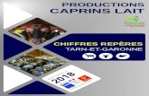 CHIFFRES REPÈRES - Aveyron€¦ · La filière caprine en Tarn et Garonne en 2017 Typologie des exploitations : Les systèmes d'exploitations sont très variés sur le département