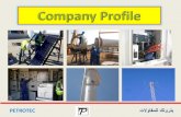 PETROTEC تلاواقملل كتورتب€¦ · information about our company Eng. Hazem Fekry. PETROTEC تلاواقملل كتورتب About PETROTEC Engineering Private Limited