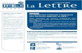 La lettre - D.E.S. France lettre 36 v7.pdf · besoin non seulement de la subvention, mais aussi d’un volant sufﬁsant de cotisations. Or, en ce mois de juin, vous êtes moins nombreux