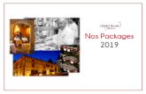 Nos Packages 2019 · Forfait Boisson « Grand Terroir », autour des grands terroirs de Côte d’Or comprenant l’apéritif maison, l’accord mets et vin, les eaux minérales et