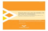 POUR DES VILLES DE MOBILITÉ ACTIVE ET DURABLE · CODE DE LA SÉCURITÉ ROUTIÈRE Mémoire présenté au ministère des Transports du Québec Dans le cadre du Groupe de discussion