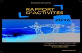 ONEE - Branche Electricité / Rapport d’Activités 2016 d'activités 2016 FR.pdf · ONEE - Branche Electricité / Rapport d’Activités 2016 …. « Le Royaume du Maroc n’a épargné