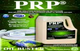 PRP - X Brands · Un système complet de redressement des déversements de pétrole Le PRP ® d’un BioBoom se compose de petites sphères de cire traitées, qui contiennent des