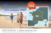 Spécial collectivités Prix uniques 2019 unique E19 CE 3.pdf · du 06/04/2019 au 29/06/2019 inclus 07/09/2019 et 14/09/2019 229 € 279 € 229 € 279 € PACA - Alpes de Hte Provence
