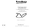 Refrigerator - Beko€¦ · 27.11.2019  · This instruction manual contains the following symbols: C ... 18- Freezer compartment 19- Multi Zone C Figures that take place in this