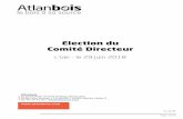 Election du Comité Directeur - Atlanbois | Atlanbois€¦ · 32 Place Viarme Bp 69052 j.brisebourg@bouygues-immobilier.com Tél : I/ Secteur du Négoce Le Commerce du Bois 01 44
