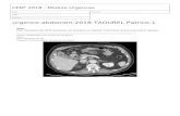 urgence-abdomen-2018-TAOUREL Patrice-1 · Douleur pelvienne aiguë chez une femme jeune Quelle est votre hypothèse diagnostique ? A - Fibrome interstitiel compliqué B - Abcès utérin