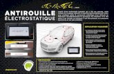 1990 ANTIROUILLE Inspiré d’une technologie brevetée qui a ... electrostatique-LR.pdf · 1990 ANTIROUILLE ÉLECTROS TATIQUE avec module sans module • Le métal d’un véhicule