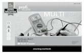 Multimètre - Burg-Wächter DE€¦ · CAT III Surtension (montage) catégorie III, degré d‘encrassement 2 selon IEC1010-1 Conformément aux directives de l‘Union européenne