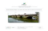CONSEIL D ’Y - Yonne 2 Etu… · Etude hydraulique au droit du pont de la scierie CD89 à Tonnerre 17-254 Page 3 sur 23 Janvier 2018 ET-2013 Préambule Le Conseil Départemental