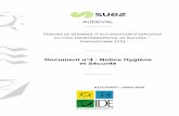Document n°4 : Notice Hygiène et Sécurité€¦ · IDE Environnement AUDEVAL – A1/C/COSU Pôle environnemental de Salvaza (11) Juillet 2016 2 Notice Hygiène et Sécurité 2