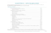 CHAPITRE 8 – OPHTALMOLOGIE · 8–2 Ophtalmologie 2010 Guide de pédiatrie clinique du personnel infirmier en soins primaires EXAMEN PHYSIQUE Examinez l’orbite, les paupières,
