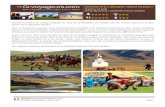 MONGOLIE La Mongolie spécial Naadam€¦ · Le Parc National de Naiman Nuur recense en effet une cin uantaine d’espèces d’oiseaux. A la fin de la andonnée, etou chez vos hôtes