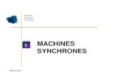 Chapitre 5 MACHINES SYNCHRONES - Alternateur Synchrone £  P£´les Saillants. Couplage de l¢â‚¬â„¢alternateur