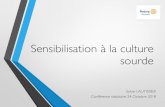 Sensibilisation à la culture sourde...est le premier entendant français à s’intéresser à la communication des sourds. Il s’occupa de l’éducation de deux fillettes sourdes