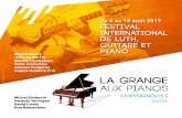 New Du 8 au 18 août 2019 festival international de luth, guitare et … · 2020. 5. 4. · piano à 4 mains, l’autre répertoire du piano… « Le plus grand pianiste français