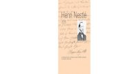 Bicentenaire Henri Nestlé...Henri Nestlé 1814–1890 Henri Nestlé De l’aide-pharmacien au fondateur du leader mondial de la Nutrition, de la Santé et du Bien-être Henri Nestlé,