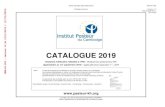 CATALOGUE 2019 ENR-R1-004 - version 14 du 13/11/2019 / (17 ... · UNITE DE BIOLOGIE MEDICALE Catalogue des prix ENR-R1-004 Version : 14 Date d'application : 13/11/2019 Note : Toutes