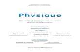 Physique - ecolenumerique.tnecolenumerique.tn/wp-content/sec/4-info/phys/pdf/nom.pdf · 1- Le condensateur; le dipôle RC. 2- La bobine, le dipôle RL. 3- Oscillations électriques