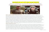 SANGLE n° 17 de mai 2019 · 2019. 6. 13. · Page 1 sur 31 SANGLE n° 17 de mai 2019 Deux militaires français tués au Burkina Biographies des deux commandos marine Maitre Cédric